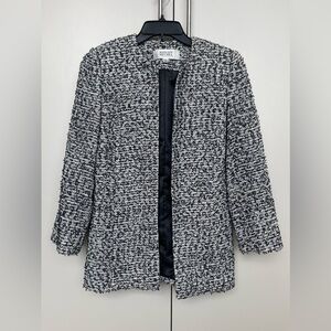NWT Badgley Mischka tweed blazer